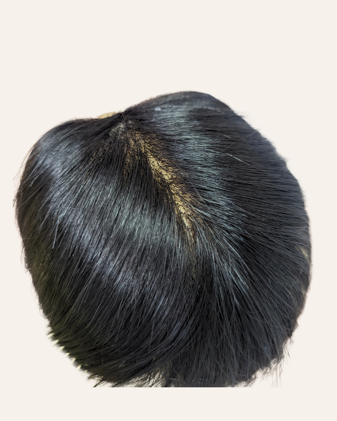 Hair Topper 3x5 Natural Black