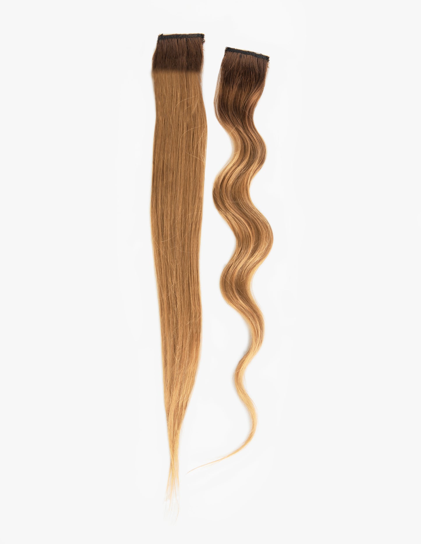 Clip on Streaks Golden Brown