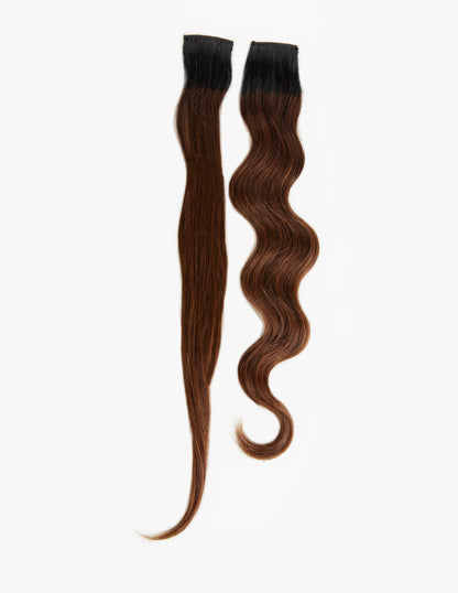 Clip on Streaks Mocha