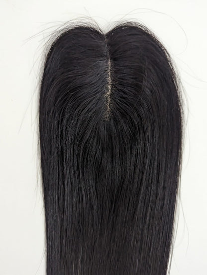 Hair Topper 1.5x4 Natural Brown