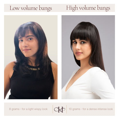 Clip on Bangs Natural Brown